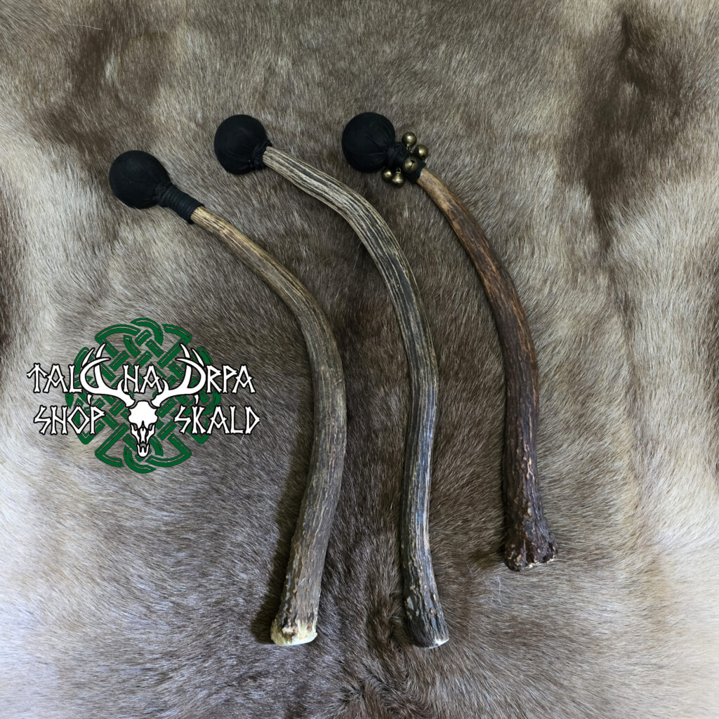 Drum Style Rattle Shamanic drum rattle - Talharpaskaldshop