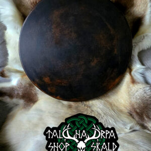 Shamanic drum 50 cm dark